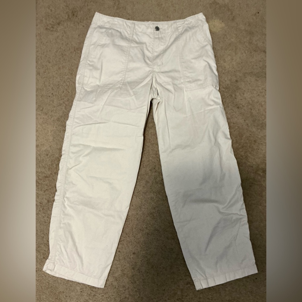 Woman’s Light Tan Casual Pants-“94 BAGGY